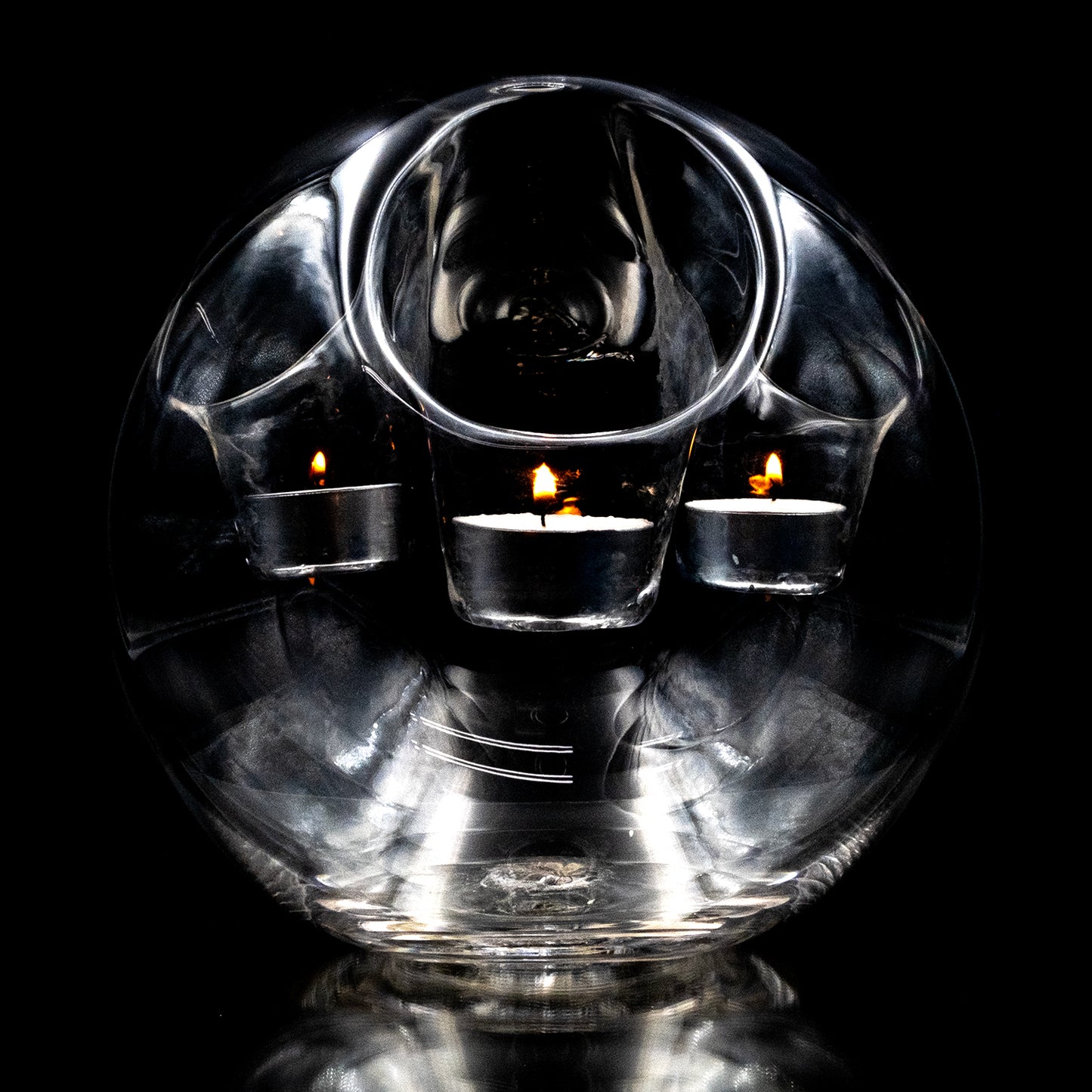 FREE SHIPPING - Unreal Sitting Bubble Lite - 3 Tealight Candle Holder - SBL3