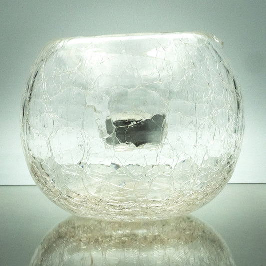 Bubble Lite Small Crackle - Tealight Candle Holder - BLC1S