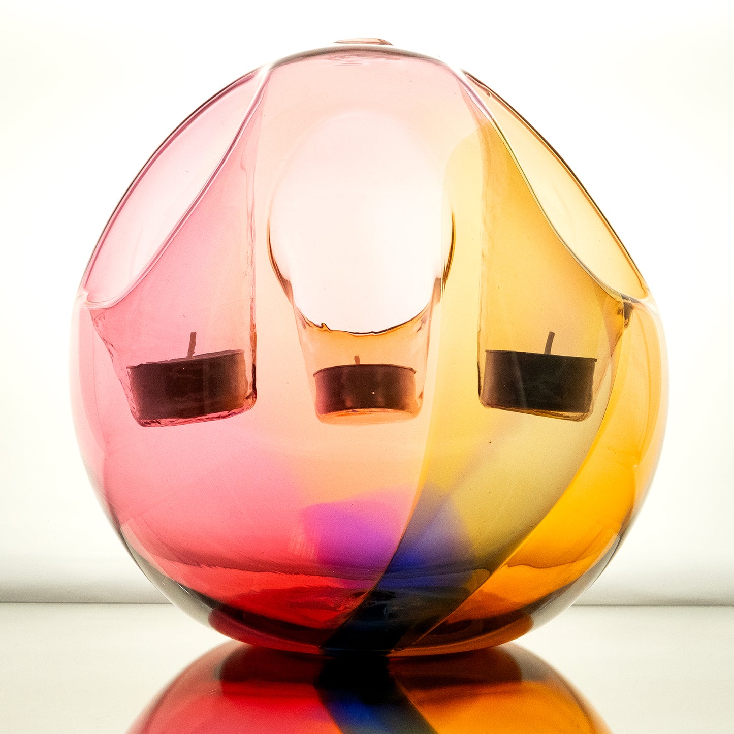 FREE SHIPPING - Unreal Sitting Bubble Lite - 3 Tealight Candle Holder - SBL3
