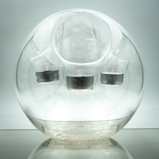 FREE SHIPPING - Unreal Sitting Bubble Lite - 3 Tealight Candle Holder - SBL3