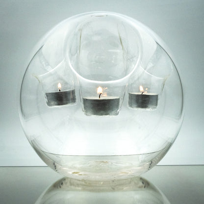 FREE SHIPPING - Unreal Sitting Bubble Lite - 3 Tealight Candle Holder - SBL3